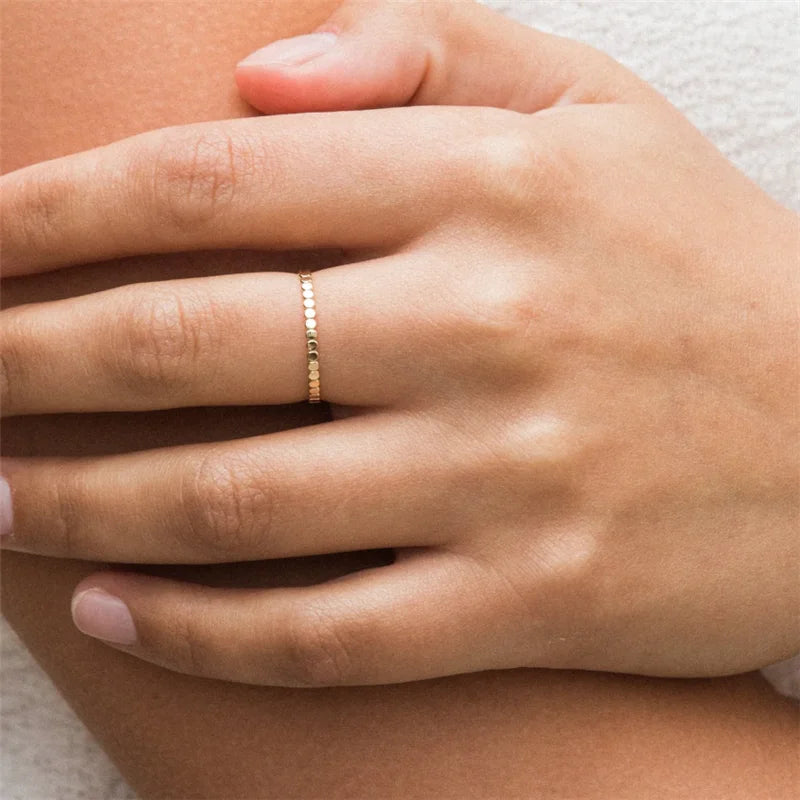 14K Gold Filled Stacking Ring