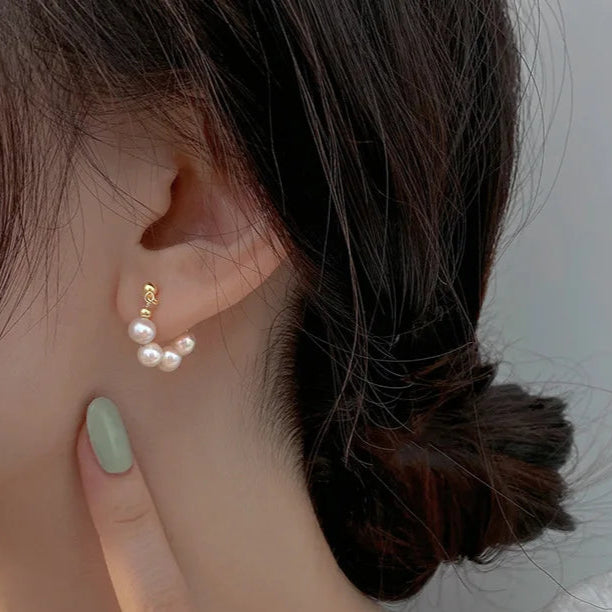 14K Gold filled Freshwater Pearl Stud Earrings