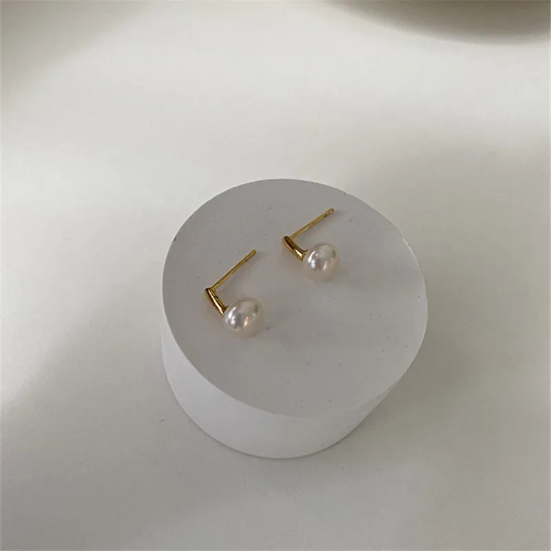 French Freshwater Pearl Earrings