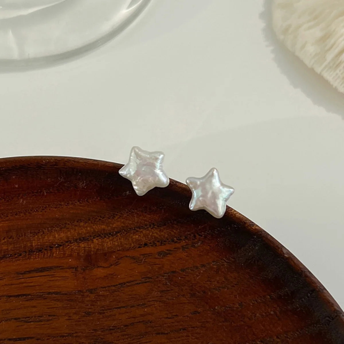 Star Freshwater Pearl Earrings